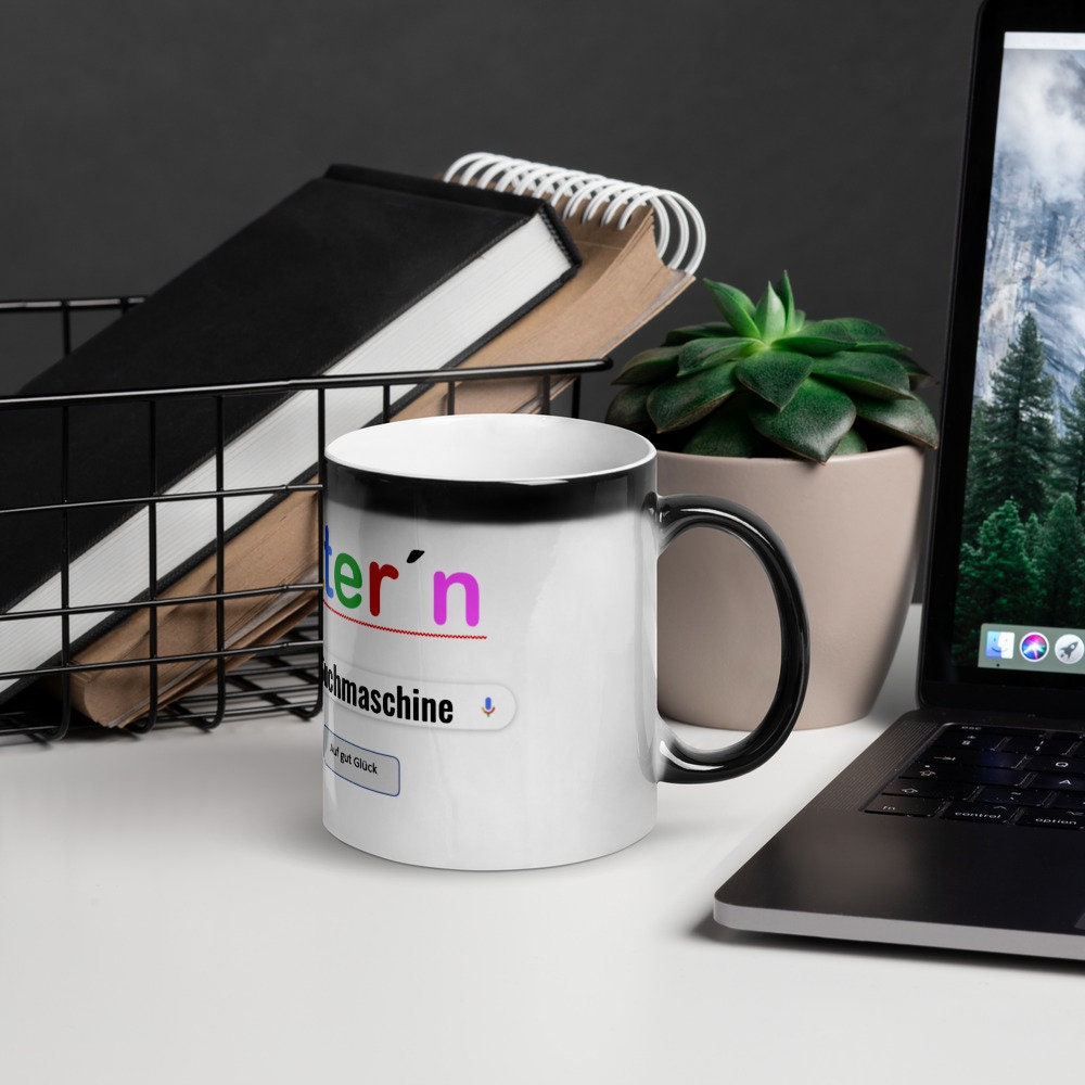 Glnzende Zaubertasse Geschenk zum Muttertag Beste Suchmaschine